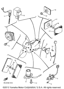 XJ600SJ Электрика