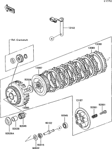 Z550 Сцепление
