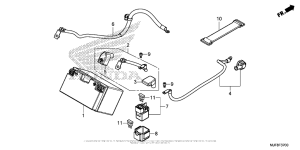 CTX700N DCT Аккумулятор