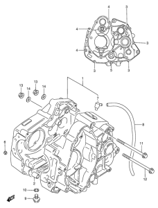 FB80 Картер двигателя