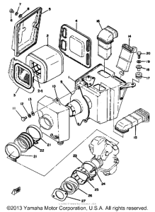 TT500C Воздушный фильтр