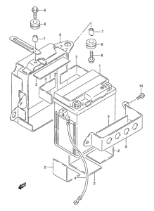 DR250 Аккумулятор