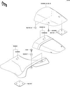 ZX1200 Сиденье