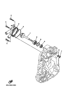 YP400 YP400V Водяная помпа