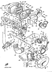XV1000 Впускная система
