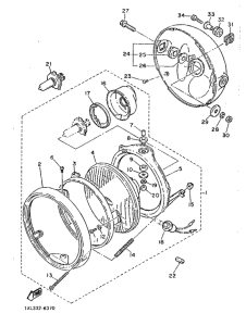 SRX600N (20.0KW) Фара