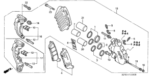 NSS250 Передний суппорт