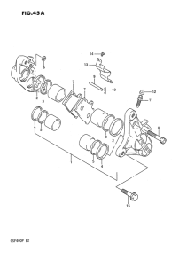 GSF400 Передний суппорт