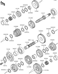 EX250 Трансмиссия