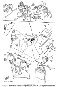 FZR600RBC Электрика