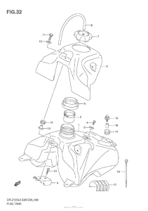  Топливный бак
