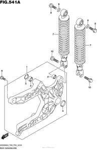 UH200 Rear Swingingarm