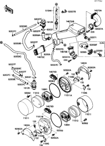 VN1500 Air cleaner(1 / 2)