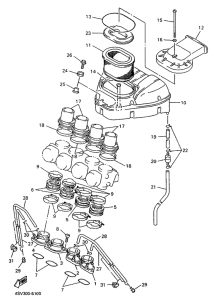 YZF1000R Впускная система