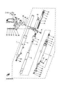SR400 ﾌﾛﾝﾄﾌｵｰｸ