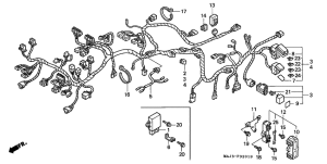ST1100 (ABS/ TCS) Harness wire
