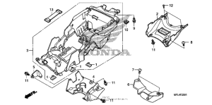  Заднее крыло