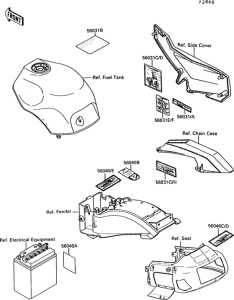 ZX1000 Лейбл предостережения