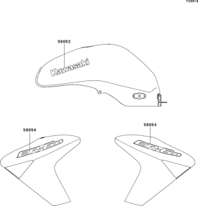 ER650 Decals(blue)(black)(a8f)