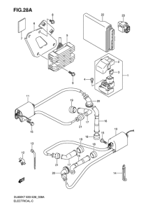 DL650 (ABS) Equipo electrico