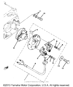 XS400E Contact breaker governor