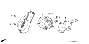 SA50S Fan cover / shroud