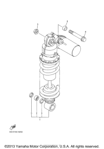 YZF-R6 Задняя подвеска