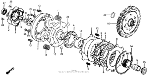 C70 Сцепление