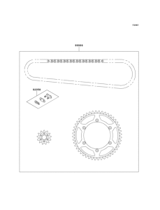  Цепь комплект