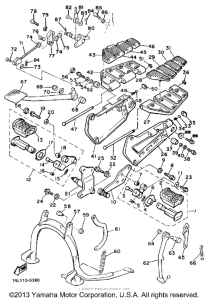 XVZ13DT Подножки
