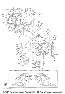 YZF600RN Обтекатели