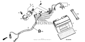 CBR600RR (ABS) Аккумулятор