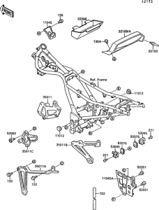 EX250 Electro bracket
