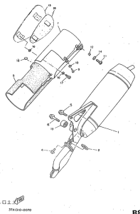 CW50RSP Выхлопная система