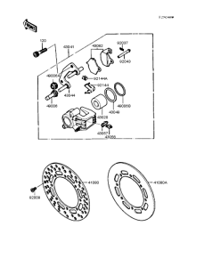  Передний тормоз