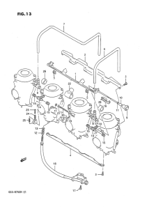 GSX-R750 Carburetor fittings