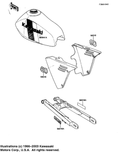 KDX80 Наклейки