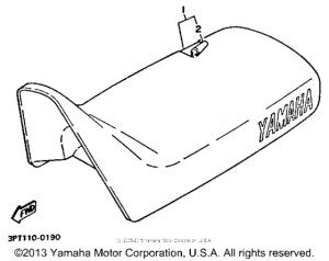 PW50F Сиденье