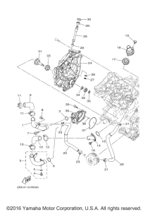 FZ07 Водяной насос