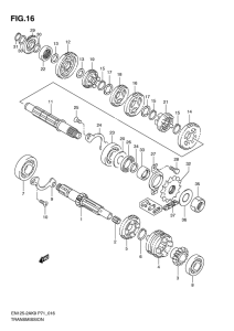 EN125-2 Трансмиссия
