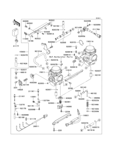 EJ650 Карбюратор