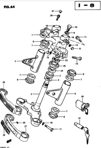GS450 Траверса нижняя