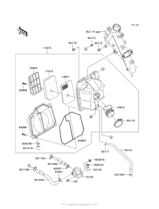 AN112 Воздушный фильтр