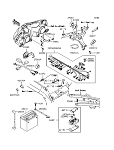 ZX900 Электрика
