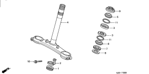 TL125 Траверса нижняя