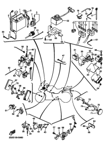 FJR1300AS FJR13AEX FJR1300 Equipo electrico