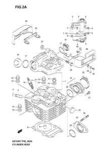 GZ125 Головка цилиндров