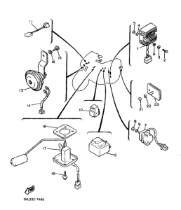 XJ900F Elektrische ausrustung 1