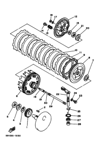 XT350 Бендикс