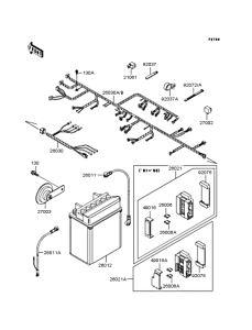 KLE400 Электрика